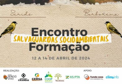 Lagoa Seca sedia Encontro de Formação Salvaguardas Socioambientais para Energias Renováveis